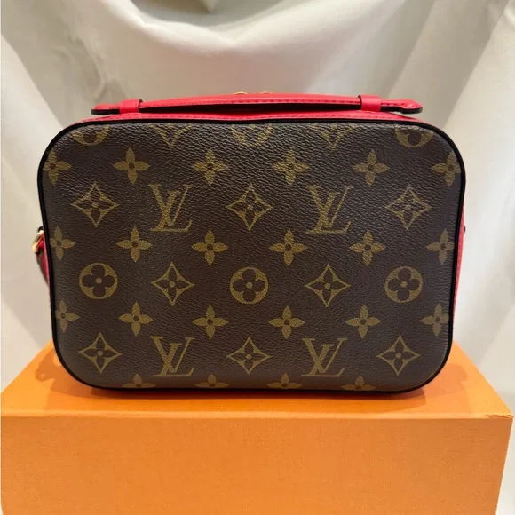 Louis Vuitton Saintonge Monogram Coquelicot M43556 - Picture 7 of 16